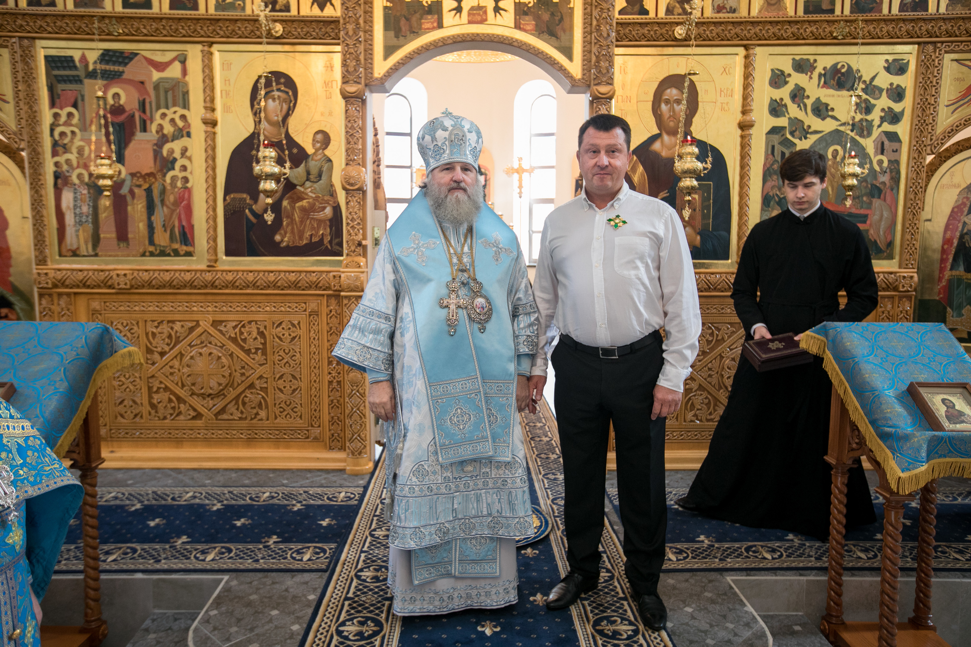 Чин великого освящения соборного храма женского монастыря г. Сургута