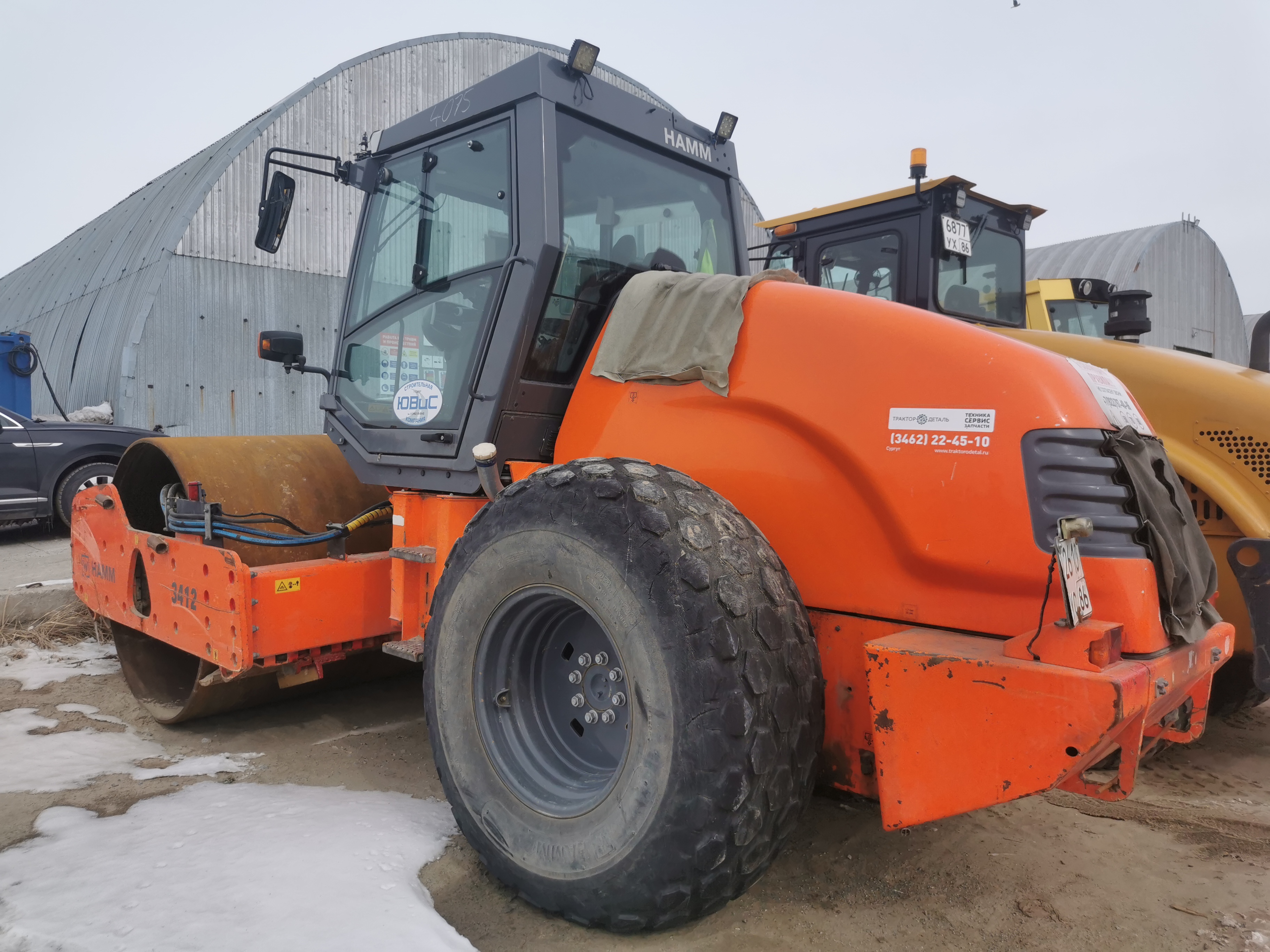 Дорожный каток Hamm 3412, 2019 (1)