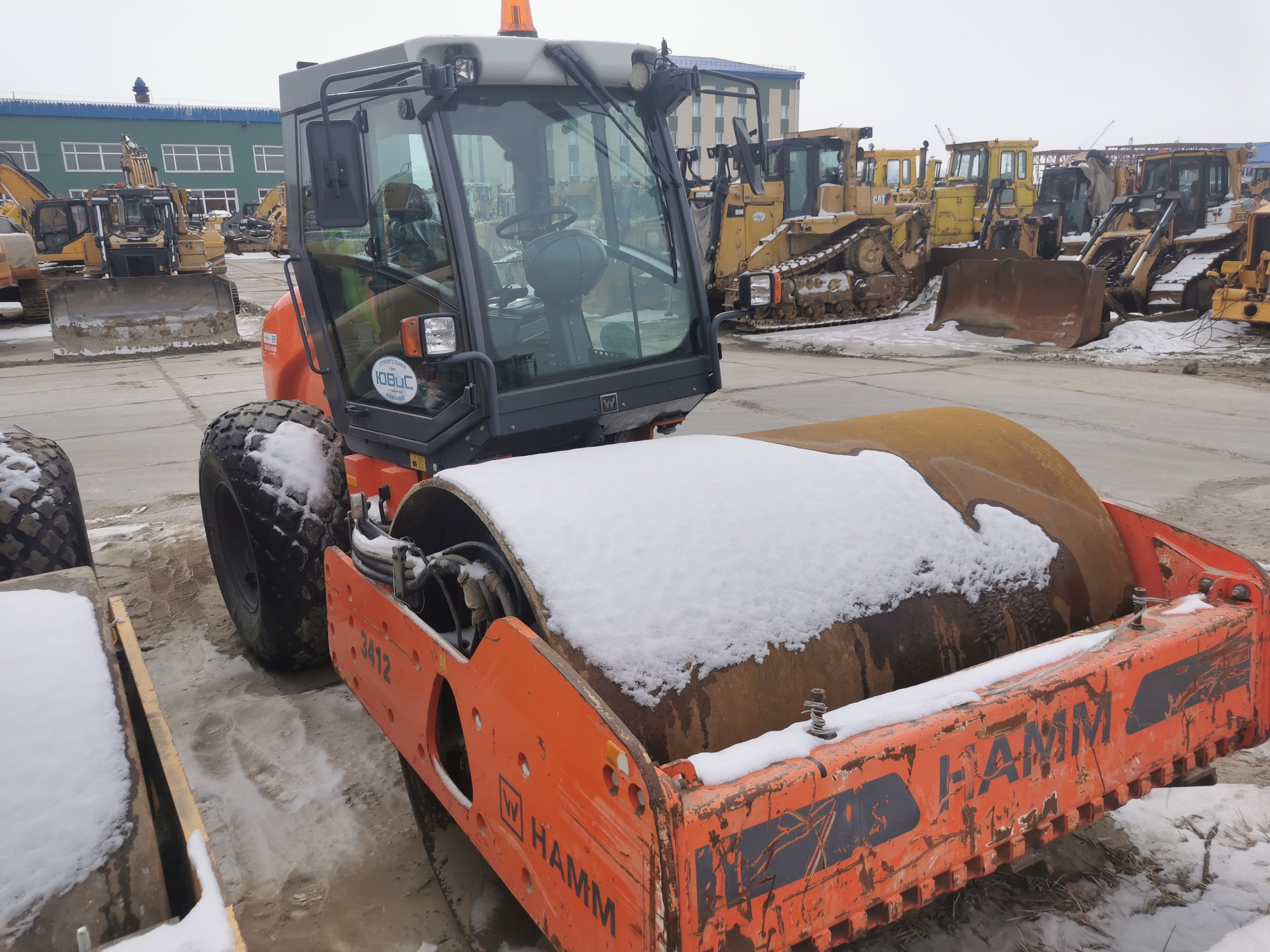 Дорожный каток Hamm 3412, 2019 (2)