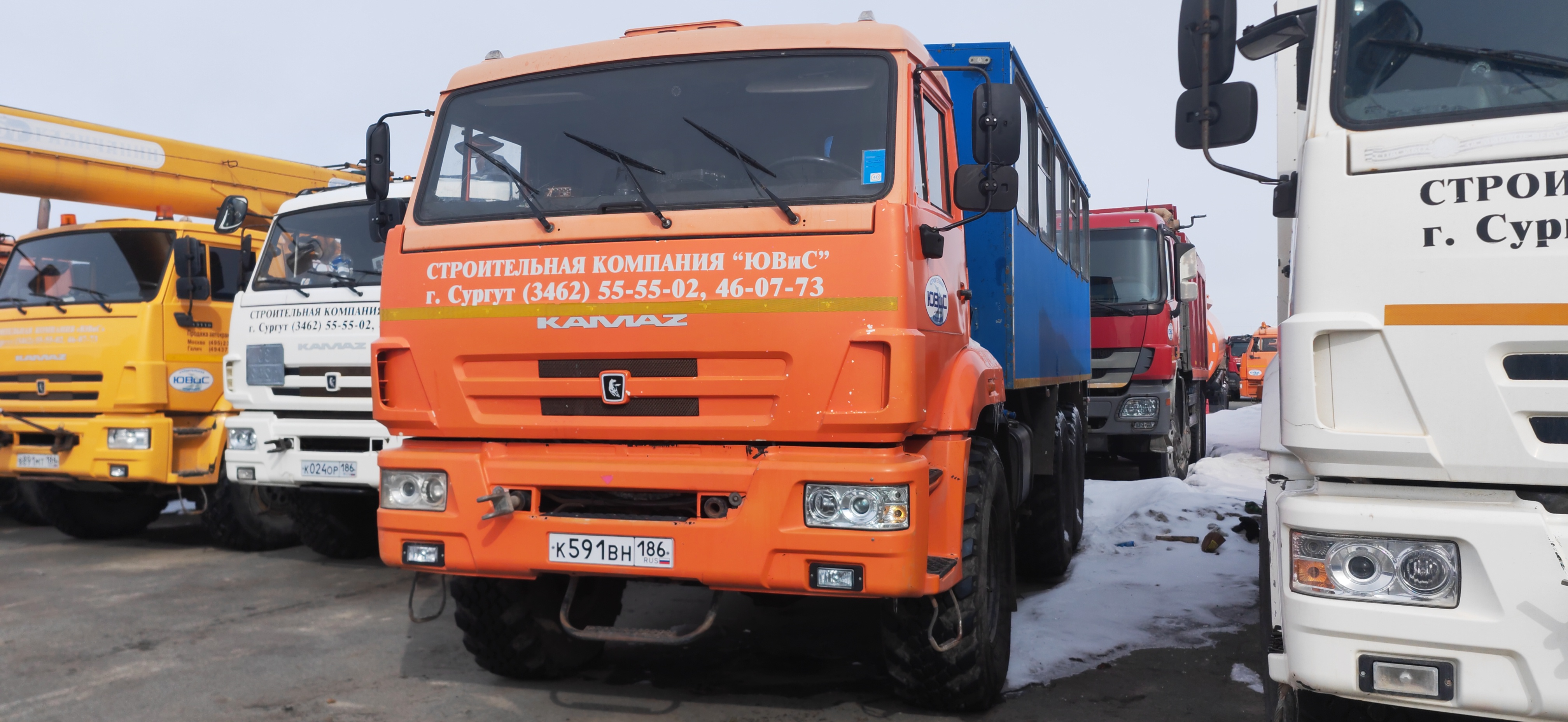 Вахтовый автобус КАМАЗ 5350, 2014 (2)