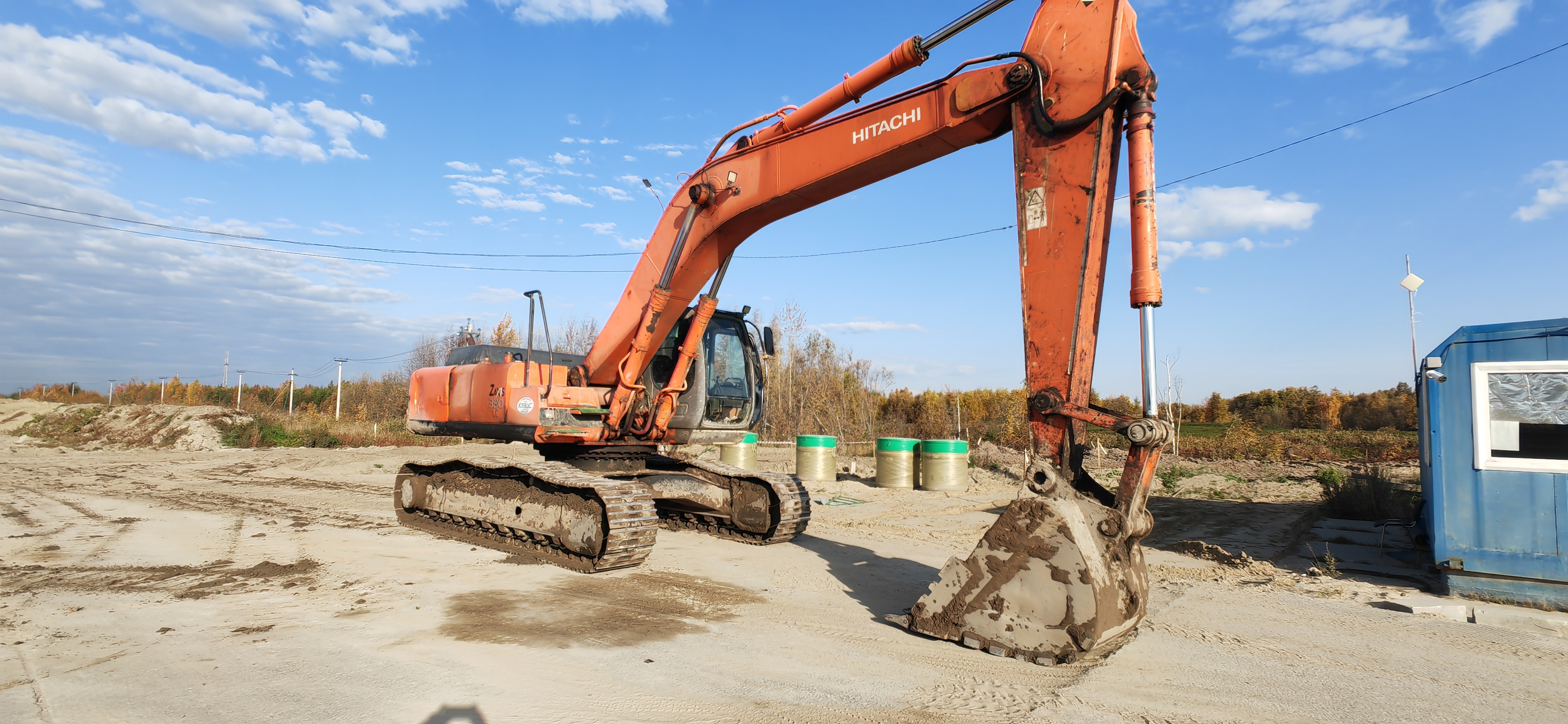 Гусеничный экскаватор Hitachi ZAXIS 330LC, 2005 (3)