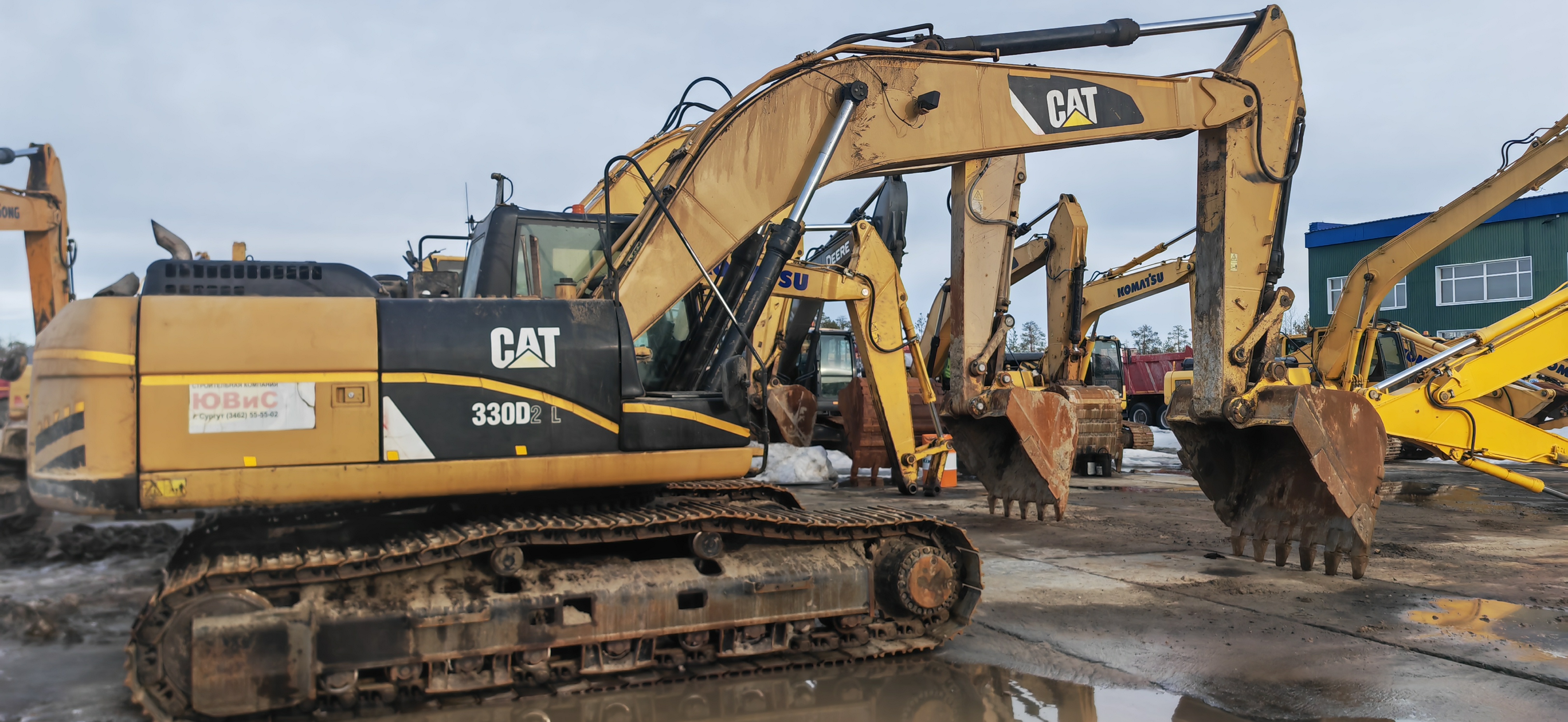 Гусеничный экскаватор CAT 330D2 L, 2016 (6)