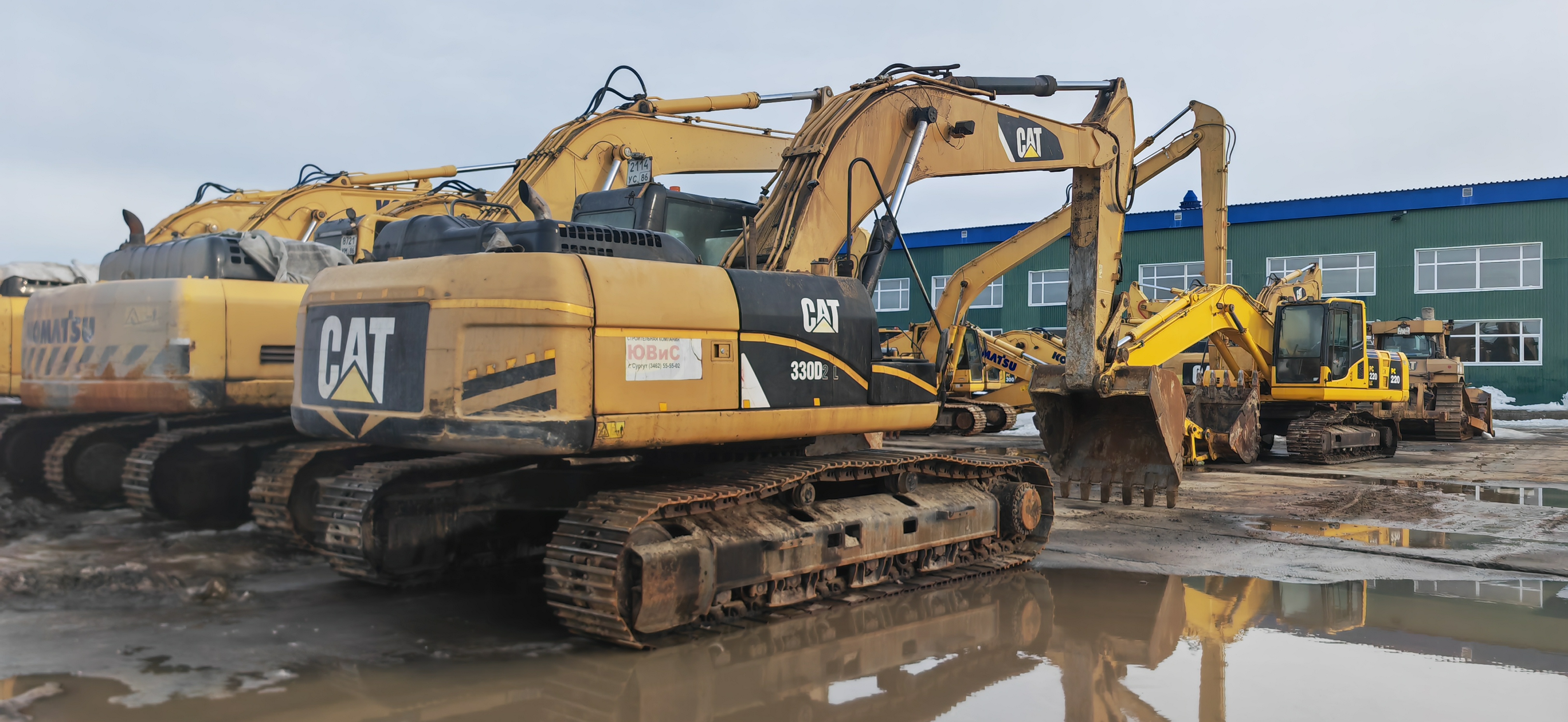Гусеничный экскаватор CAT 330D2 L, 2016 (5)