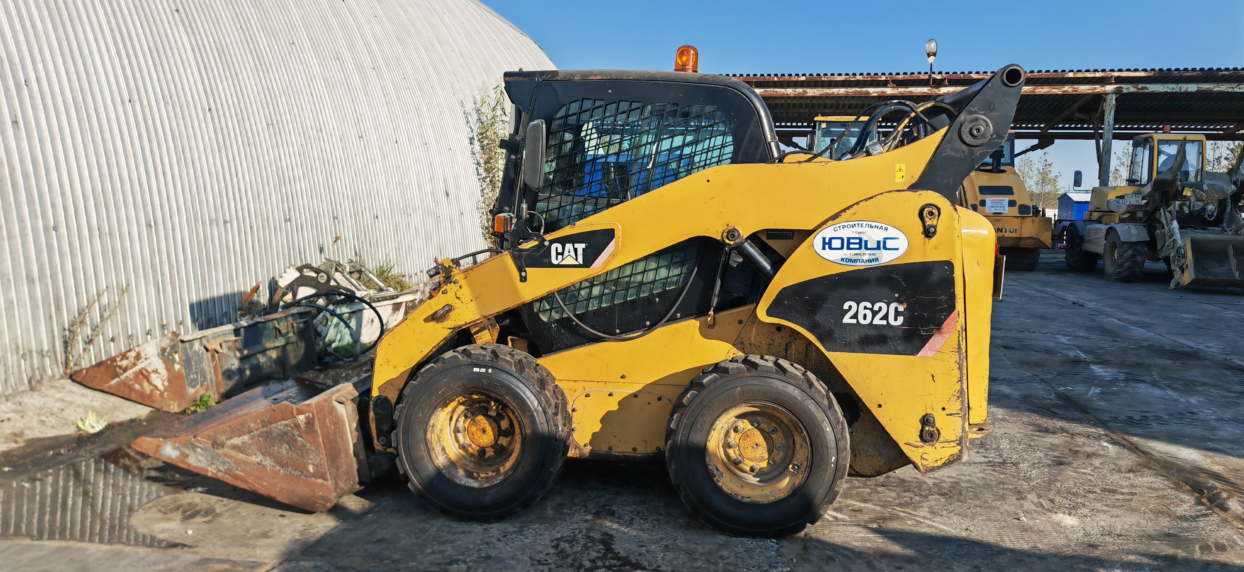 Мини-погрузчик CAT 262C (XPS), 2008 (2)