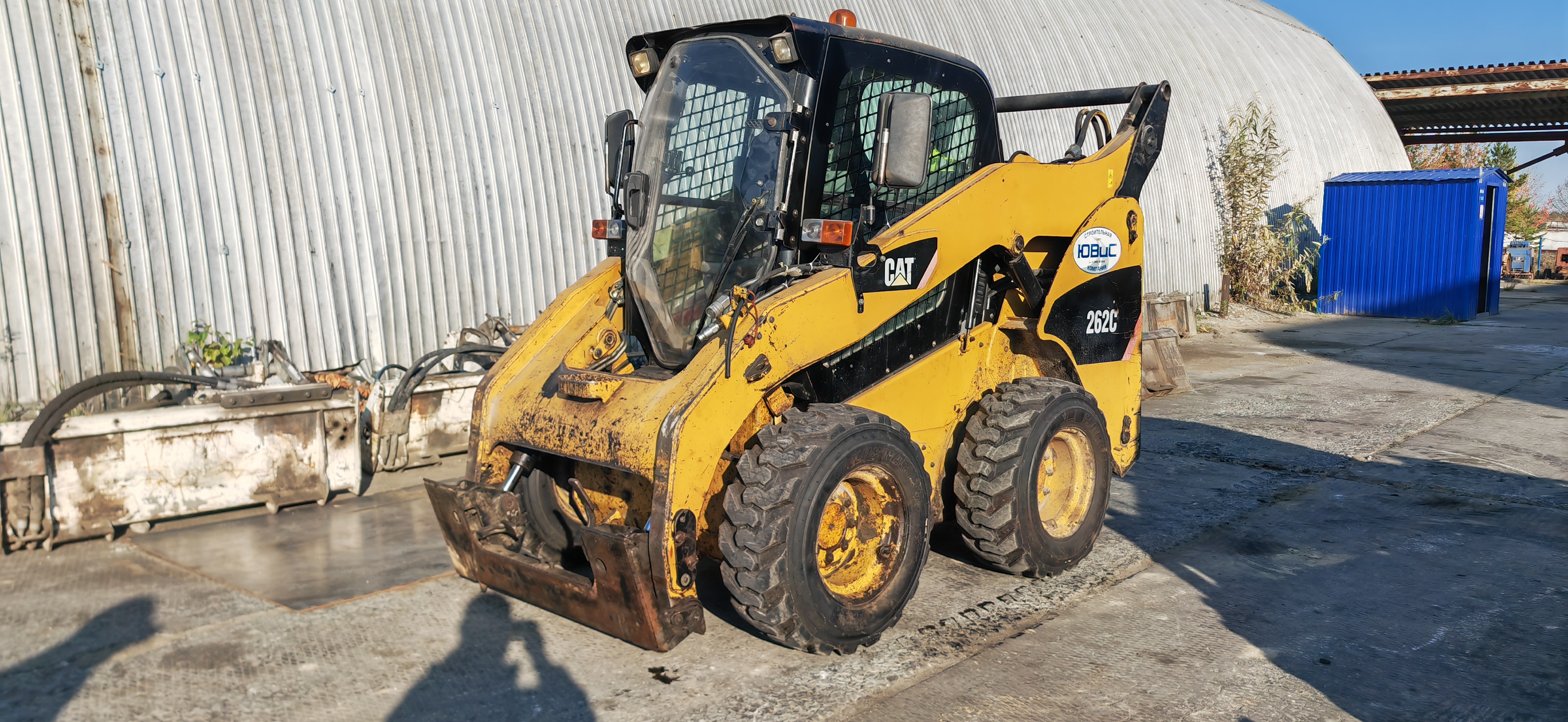 Мини-погрузчик CAT 262C (XPS), 2008 (1)