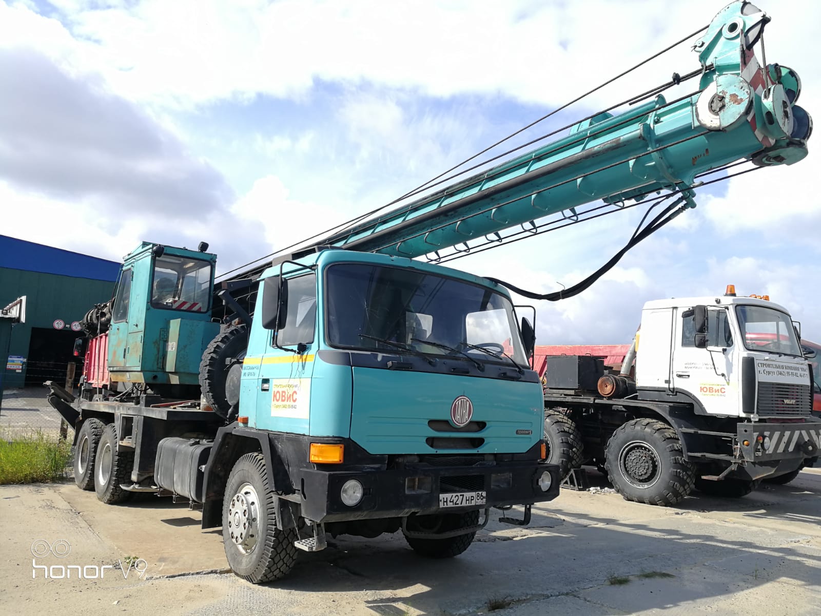 Сваебойная установка Tatra T 815, 2000 (2)